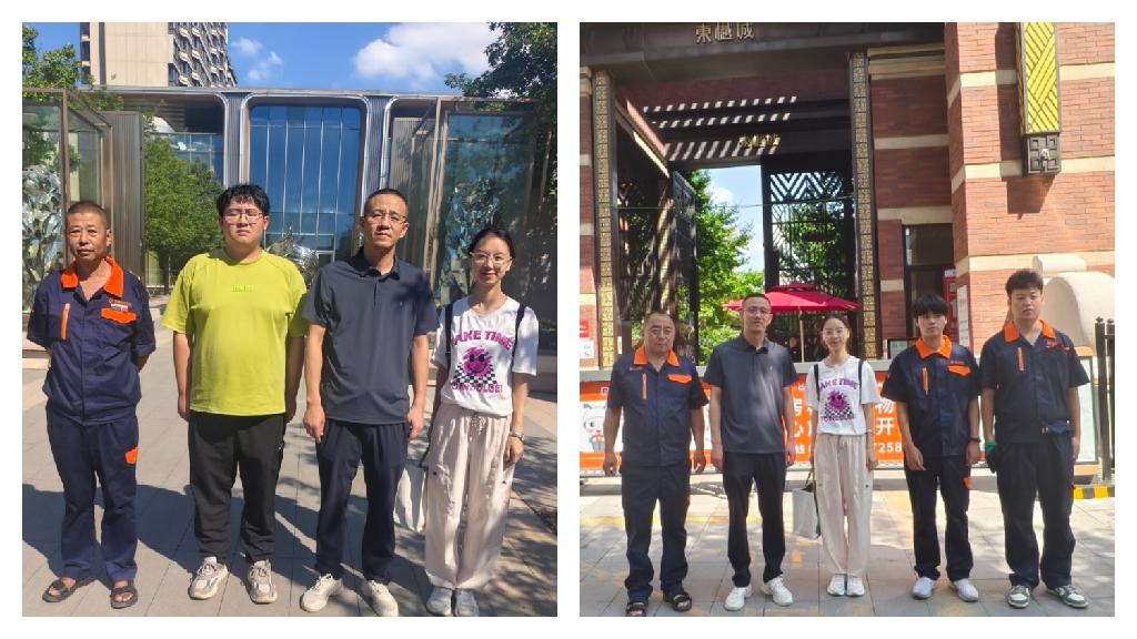 图4 指导教师王虹雅、高级工程经理赵常虎及各项目主管与实习生合影.jpg 图4 指导教师王虹雅、高级工程经理赵常虎及各项目主管与实习生合影.jpg